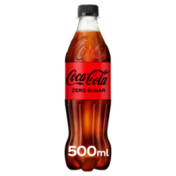 Coca Cola Zero PET tray 12x50 cl
