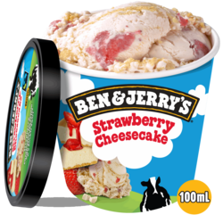 Ben & Jerry's Strawberry Cheesecake 12x100ml
