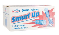 Domini Smurfen push up ijsjes 24x80ml