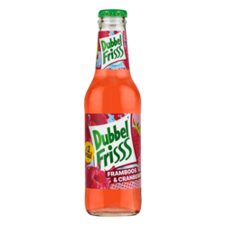 Dubbelfriss Framboos/Cranberry 24x20cl