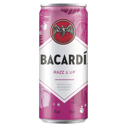 Bacardi Rum Razz & Up blik 7%12x25 cl