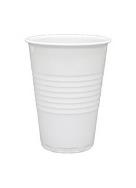 Plastic Drinkbekers Wit 180cc 30x100st.