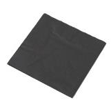 Servetten 2-laags 1/4 vouw, 32 x 32 cm zwart