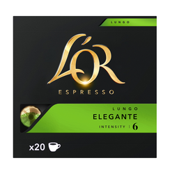 L'Or Espresso Lungo Elegante  10x20 capsules