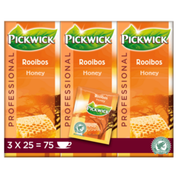 Pickwick Thee Rooibos-Honing 3x25x1,5gr