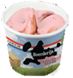 Boerderijs Aardbeien Yoghurt 12x120ml BIO