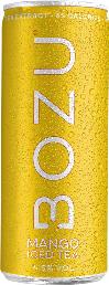 BOZU Hard Iced Tea Mango blik tray 12x25 cl