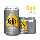 Leffe Blond 0,0% Blik tray 4x6x33 cl