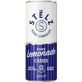 Stelz Hard Lemonade Cassis tray 12x25 cl