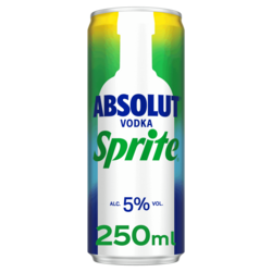 Absolut Vodka & Sprite 12x25cl