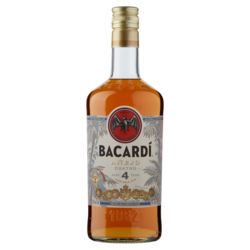 Bacardi Rum Anejo Cuatro 40% 0.7L