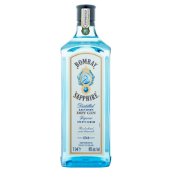 Bombay Gin Sapphire 40% 1L