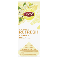 Lipton Vanille Zwarte thee x25zk