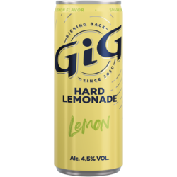 GIG Hard Lemonade Lemon 4,5% 12x25cl