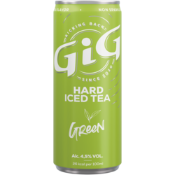 GIG Hard Iced Tea Green 4,5% 12x25cl