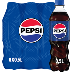 Pepsi Cola Regular 6x50cl PET