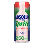 Absolut Vodka & Sprite WATERMELOEN 12x25cl
