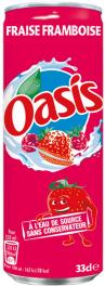OASIS Aarbeien Framboos Blik 24x33cl